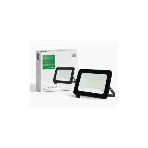  Reflektor LED 30W 6500K IP65 crni Green Tech Cijene