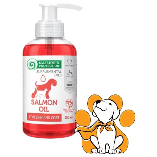 Nature&amp;#039;s Protection Salmon Oil 100ml, Prirodni Izvor Omega Masnih Kiselina Slike