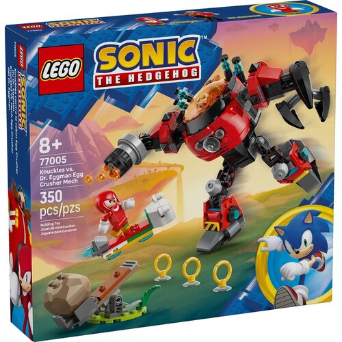 Lego SONIC THE HEDGEHOG 77005 Knuckles vs. Dr. Eggman Egg Crusher Mech Slike