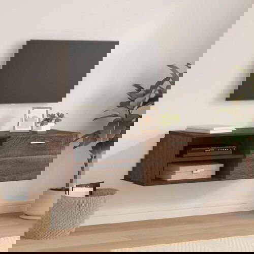 vidaXL TV ormar Smeđi hrast 100.5 x 39 x 30 cm Konstruirano drvo Cijene