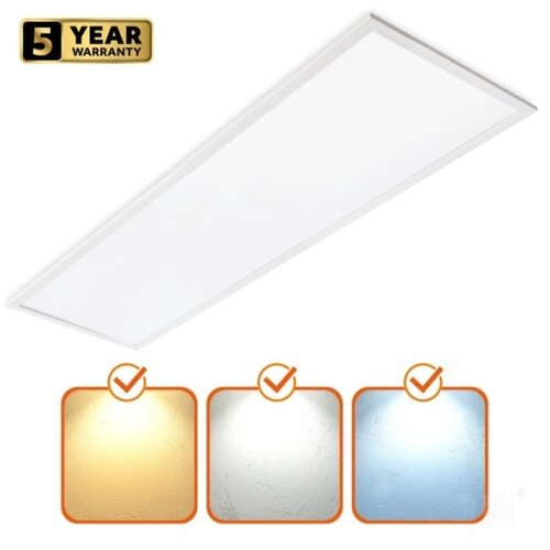  LED prigu&amp;scaron;iva panel za spu&amp;scaron;teni plafon CAPRI LED/25/36/40W/230V 3000/4000/5700K IP44 30x120cm Slike