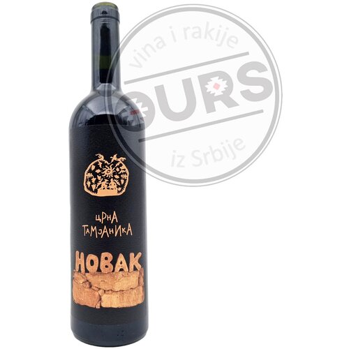 NOVAK Crna Tamjanika 0,75L Slike