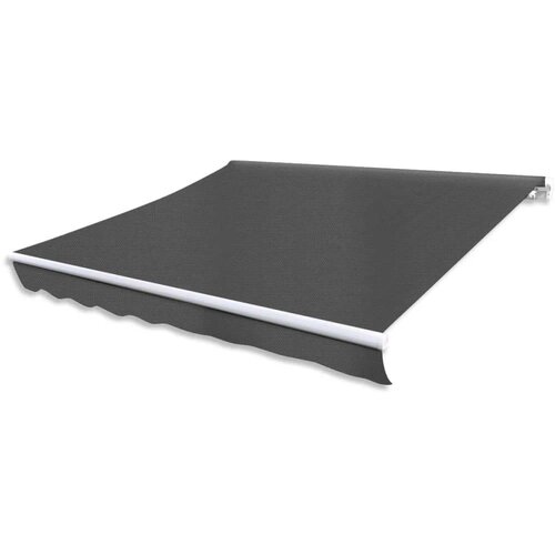 vidaXL Sklopiva motorizirana tenda 400 cm antracit Cene