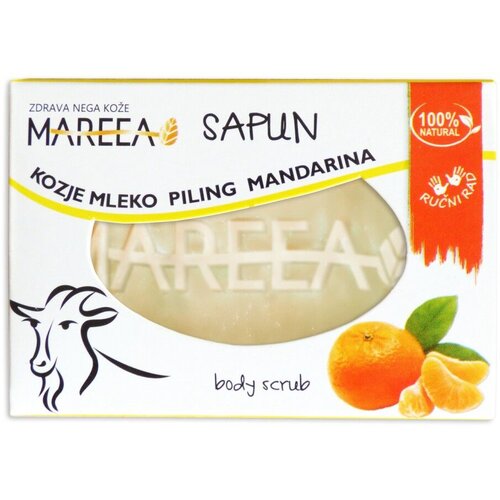 Mareea Prirodni sapun-piling sa kozjim mlekom, 75 g Slike