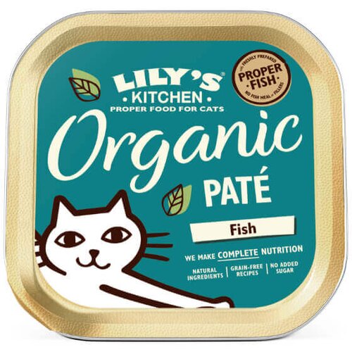 Lily's Kitchen organic Paté adult - riba, svinjina, piščanec in govedina 85 g Cene