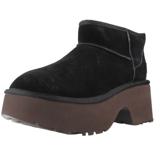 Ugg Škornji CLASSIC ULTRA MINI NEW H Črna