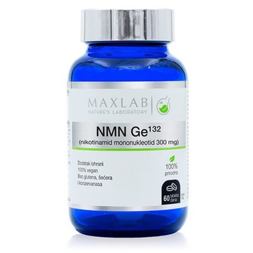 Nmn Ge132 (nikotinamid mononukleotid 300 mg) + resveratrol + reishi 60tbl, maxlab Cene