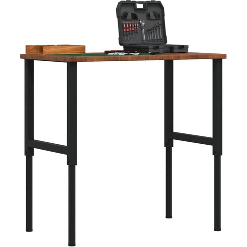 vidaXL Radni stol tamnosmeđi 100x60x(71,5-98) cm drveni pravokutni Cijene