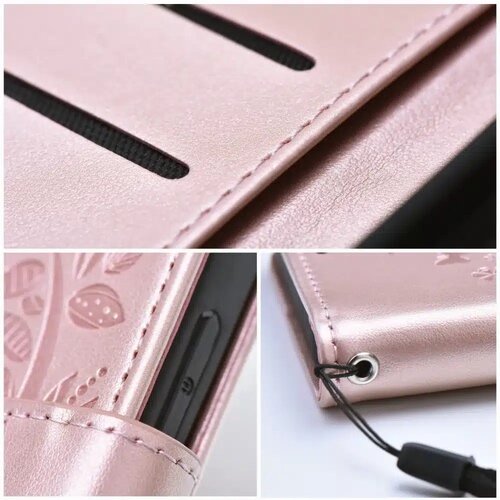 Mezzo Book case za SAMSUNG GALAXY A54 5G tree rose gold Slike