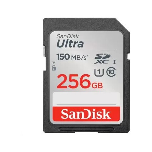 San Disk memorijska kartica sdxc 256GB ultra 150MB/s class 10 uhs-i 67825 Slike