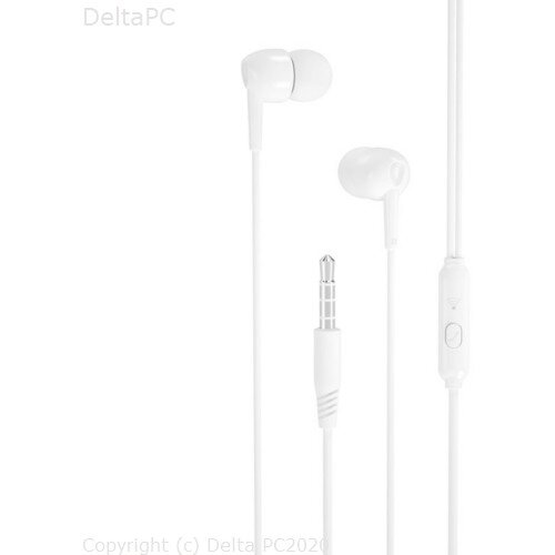 XO wired earphones EP37 jack 3,5mm white Cijene