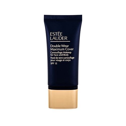 Est&amp;eacute;e Lauder Double Wear Maximum Cover SPF15 visoko prekrivajući puder za lice i tijelo 30 ml nijansa 1N3 Creamy Vanilla Slike