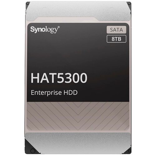 Synology HAT5300-8T 8TB 3.5" HDD SATA 6Gbs, 512e; 7200rpm, Buffer size : 256MiB, MTTF 2M hours, warranty 5 years ( HAT5310-8T ) Cene