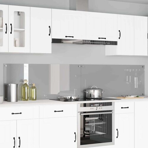  Kuhinjski za&amp;scaron;tita 2 pcs Svijetlo siva 120 x 50 cm Slike