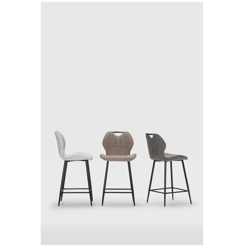Marckeric Sivi barski stoli v kompletu 2 ks (vi&amp;scaron;ina sedeža 65 cm) Muli &amp;ndash; Slike