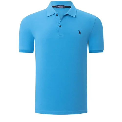 Dewberry T8561 MENS TSHIRT-STRAIGHT BLUE