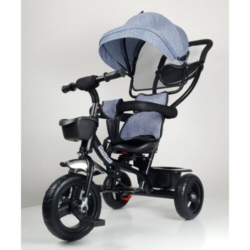 Olimp Sport Dečiji tricikl model 435 Rotirajuće sedište + Točkovi od EVA pene Sivi Cene