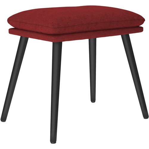 vidaXL Stolček za noge vinsko rdeč 45x29,5x35 cm blago, (20983641) Cene