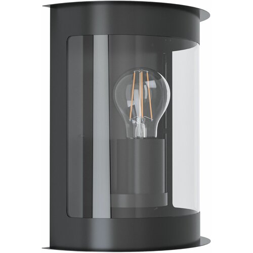 Eglo Daril 1 spoljna zidna lampa/1, e27, 28w, ip44, pocinčani čelik/plastika/crna Slike