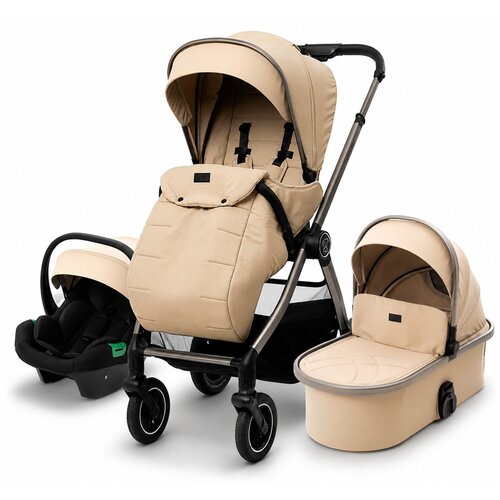 Bbo Charm kolica za bebe 3u1 Beige Slike