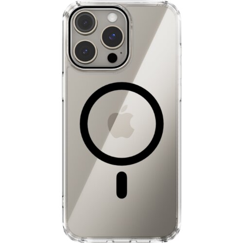 Chameleon Gumiran magnetni ovitek (TPU Magnetic) za Apple iPhone 15 Pro Max, črn Cene