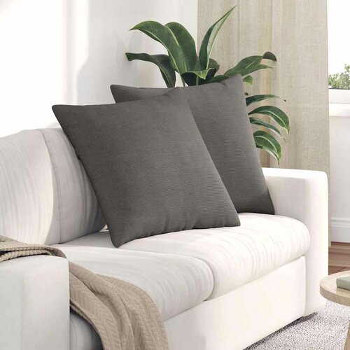 vidaXL jastučići za sofu 2 pcs svijetlo siva 80 x 80 cm Cijene