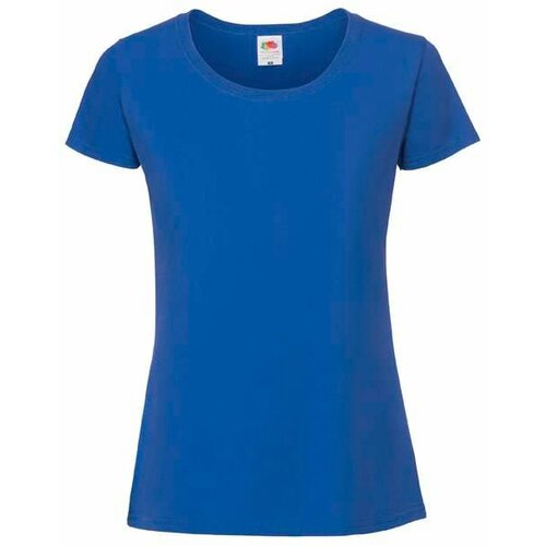 Fruit Of The Loom Iconic 195 Ringspun Premium Premium Blue T-shirt Slike