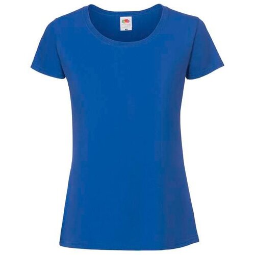 Fruit Of The Loom Iconic 195 Ringspun Premium Premium Blue T-shirt Cene