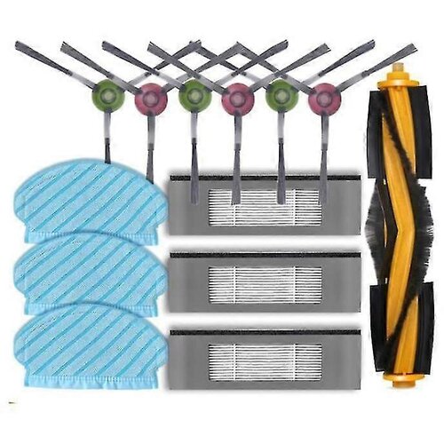 INORCO Hepa Filter Roller Brush Mop Združljiv z Ecovacs Deebot Ozmo 920 950 Hibridni robotski sesalnik Yeedi 2 Dodatek za sesanje, (21988884) Slike