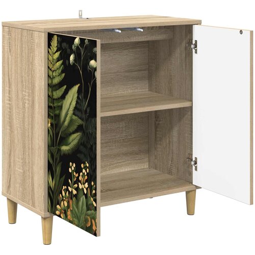  Kreveta RHENEN Sonoma 69 x 33 x 75 cm Konstruirano drvo Slike