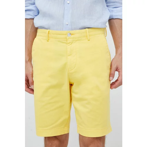 Boss Kratke hlače moški, rumena barva