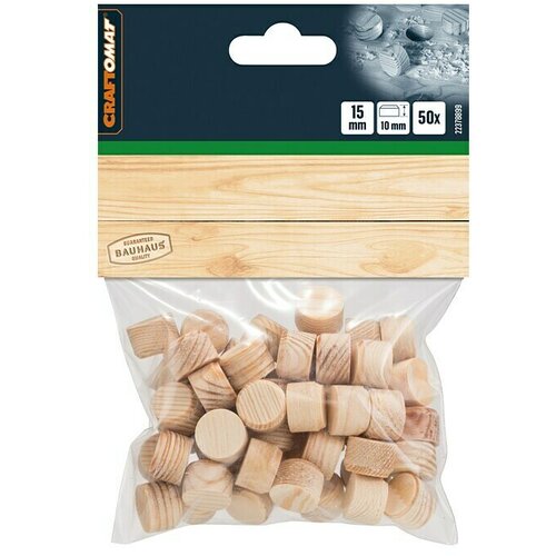CRAFTOMAT Drveni čep (Promjer: 15 mm, 50 Kom.) Cijene