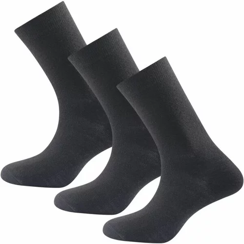 Devold DAILY MERINO MEDIUM SOCK 3PK Dječje čarape, crna, veličina