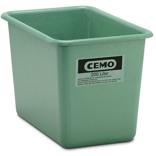 Cemo Velika posoda iz GFK, prostornina 200 l, DxŠxV 873 x 572 x 585 mm, zelena Cene