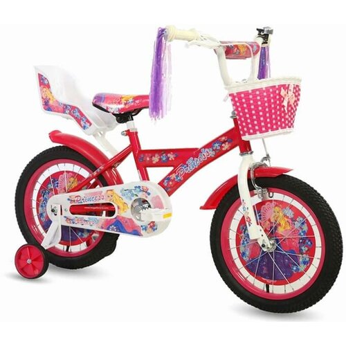 bicikl za decu Princess 16'' - crveni, 590034 Slike