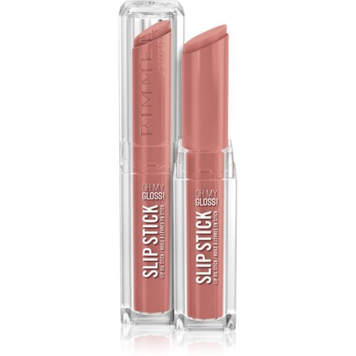 Rimmel London Stay Glossy &amp;scaron;minka z ble&amp;scaron;čečim fini&amp;scaron;em za ustnice odtenek CAPPUCCINO 3.4 g Slike