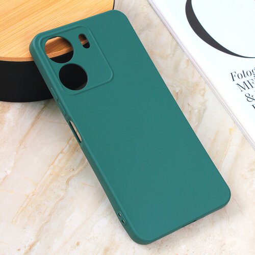 Torbica Teracell Giulietta za Xiaomi Redmi 13C mat zelena Slike
