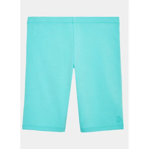 United Colors Of Benetton Kolesarske kratke hlače 3MT1C901D Modra Slim Fit