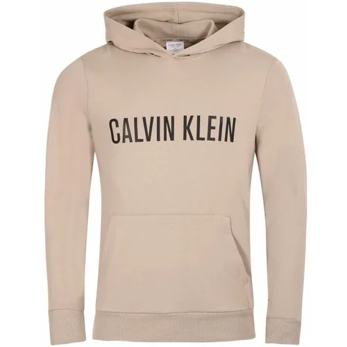 Calvin Klein INTENSE POWER LOUNGE-L/S HOODIE Muška majica, bež, veličina