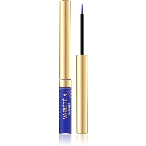 Eveline Cosmetics Vari&amp;eacute;t&amp;eacute; dolgoobstojno vodoodporno črtalo za oči odtenek 07 Electic Blue 2,8 ml Slike
