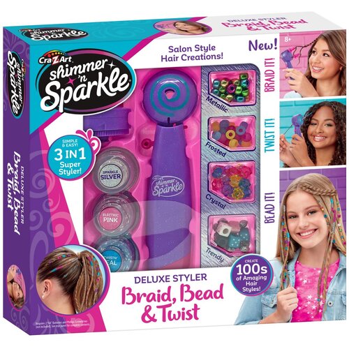 Cra-z-art set za izradu pletenica, perla i uvijanje Deluxe Styler Cijene