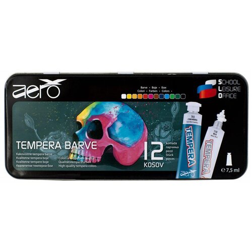 Aero tempera barve Smrtna glava, 7,5 ml Cene