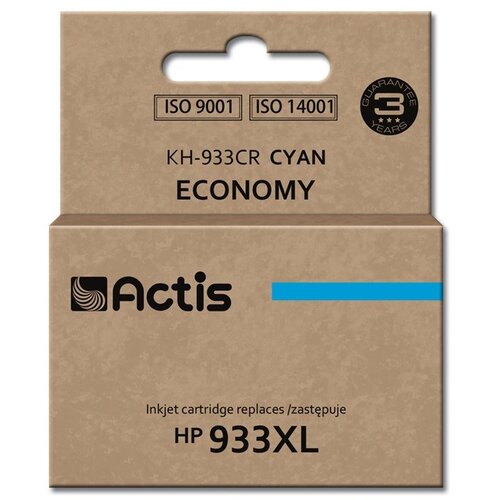 Actis KH-933CR ink (replacement for HP 933XL CN054AE; Standard; 13 ml; cyan) Cijene
