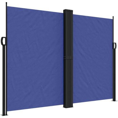  Bočna tenda na uvlačenje plava 180x600 cm Slike