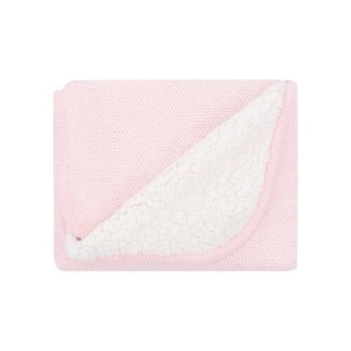  Pleteno dvostrano baby ćebence sherpa 75x100 Dream Big Pink KKB12046 Slike