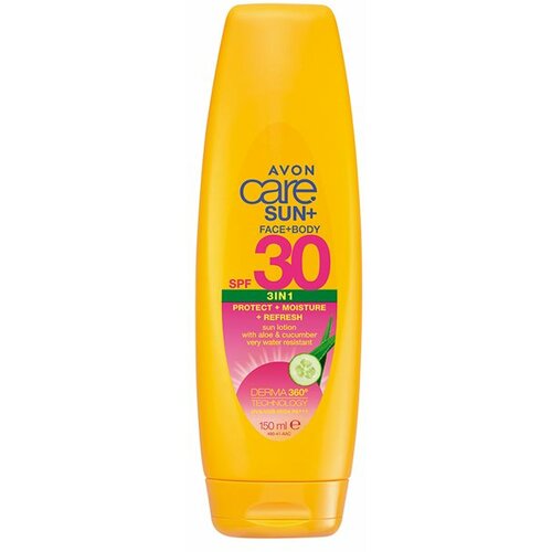 Avon Care Sun+ 3u1 losion za sunčanje za lice i telo sa SPF30 150ml Cene