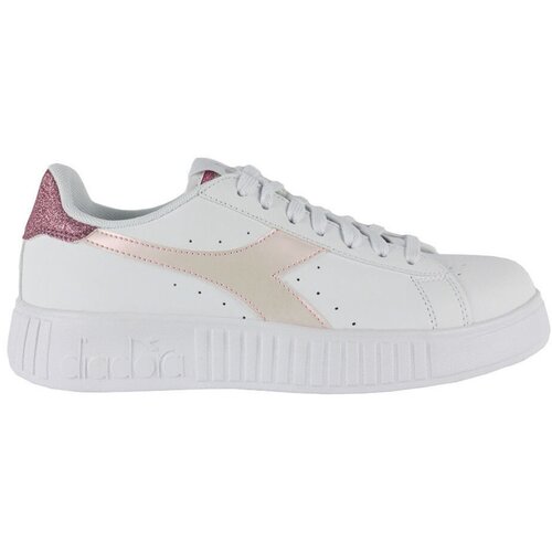 Diadora Nizke superge step glitter rainbow c3113 Bela Slike
