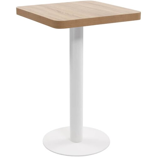Bistro stol svjetlosmeđi 50 x 50 cm MDF Cene