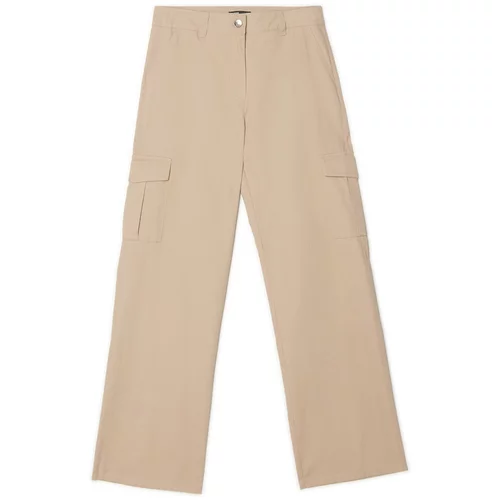 Cropp ženske hlače s cargo džepovima - Bež  5791S-08X