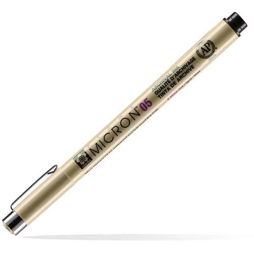 Royal Talens Pigma Micron 05, liner, black, 0.45mm Cene